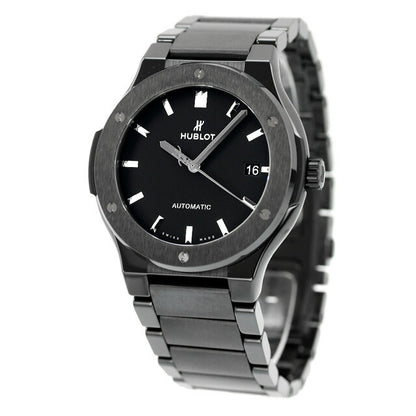 Ubro Classic Fusion Black Magic手镯自动观看品牌男士Hublot 510.CM.1170.CM All Black [92C24] 510-CM-1170-CM