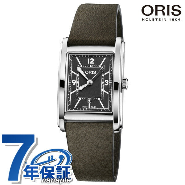 オリス 時計 レクタンギュラー 25.5mm 01 561 7783 4063-07 5 19 16 ORIS 腕時計 自動巻き  新品 561-7783-4063LDG