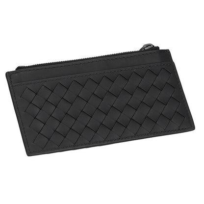 ボッテガ・ヴェネタ コインケース メンズ ブランド BOTTEGA VENETA イントレチャート 566430 V47W1 1275 ブラック 566430-V47W1-1275