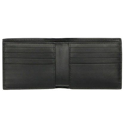 ボッテガ・ヴェネタ 二つ折り財布 メンズ ブランド BOTTEGA VENETA 605721 VMA82 8803 ブラック 605721-VMA82-8803