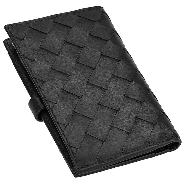ボッテガ・ヴェネタ 二つ折り財布 メンズ レディース ブランド BOTTEGA VENETA イントレチャート レザー 609070 V3UH2 8425 609070-V3UH2-8425