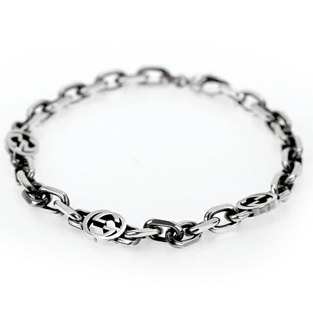 Gucci Bracelet Gucci Interlocking G-STERLING SILVER Men&