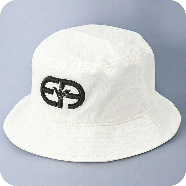 エンポリオ・アルマーニ キャップ レディース ブランド EMPORIO ARMANI 6278672R554 41610 S M ホワイト 6278672R554-41610-S-M