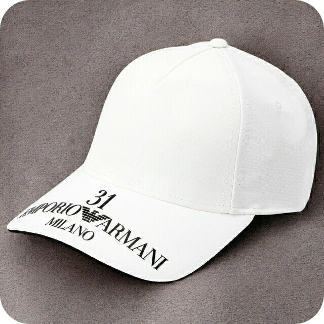 エンポリオ・アルマーニ キャップ メンズ ブランド EMPORIO ARMANI 627881-2R565 ホワイト 6278812R565-41610
