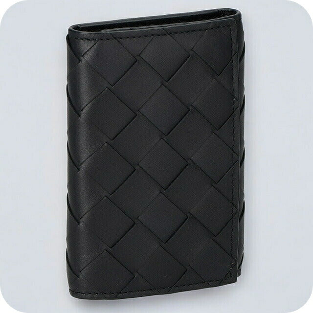 ボッテガ・ヴェネタ キーケース メンズ レディース ブランド BOTTEGA VENETA イントレチャート 630336 VCPQ4 4251 ブラック 630336-VCPQ4-4251