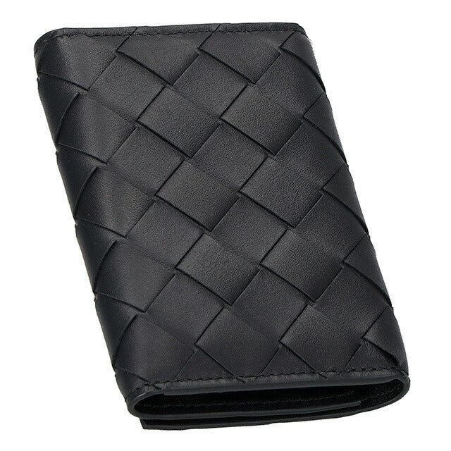 ボッテガ・ヴェネタ キーケース メンズ レディース ブランド BOTTEGA VENETA イントレチャート 630336 VCPQ4 4251 ブラック 630336-VCPQ4-4251