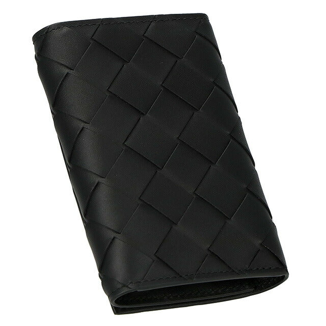 ボッテガ・ヴェネタ キーケース メンズ レディース ブランド BOTTEGA VENETA イントレチャート 630336 VCPQ4 8803 ブラック 630336-VCPQ4-8803
