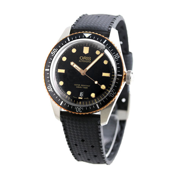 オリス 腕時計 ダイバーズ 65 40mm 01 733 7707 4354-07 4 20 18 ORIS 時計 自動巻き  新品 733-7707-4354RBK