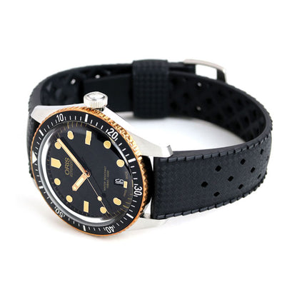 オリス 腕時計 ダイバーズ 65 40mm 01 733 7707 4354-07 4 20 18 ORIS 時計 自動巻き  新品 733-7707-4354RBK