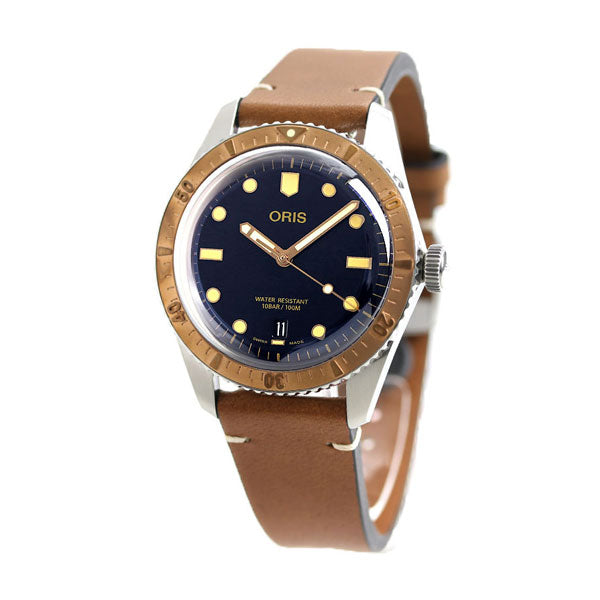 オリス 腕時計 ダイバーズ 65 40mm 01 733 7707 4355-07 5 20 45 ORIS 時計 自動巻き ブロンズ 銅 新品 733-7707-4355LBR