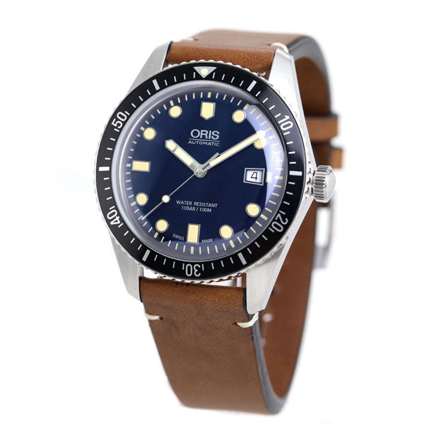 オリス 時計 ダイバーズ 65 42mm 01 733 7720 4055-07 5 21 45 ORIS 腕時計 自動巻き  新品 733-7720-4055LBR