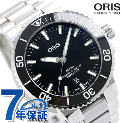 オリス 時計 アクイス デイト 43.5mm 01 733 7730 4134-07 8 24 05PEB ORIS 腕時計 自動巻き  新品 733-7730-4134M