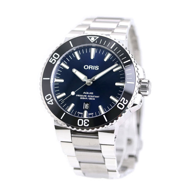 オリス 時計 アクイス デイト 43.5mm 01 733 7730 4135-07 8 24 05PEB ORIS 腕時計 自動巻き  新品 733-7730-4135M