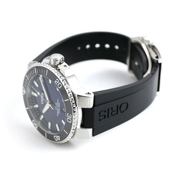 オリス 腕時計 アクイス デイト 43.5mm 01 733 7730 4135-07 4 24 64EB ORIS 時計 自動巻き  新品 733-7730-4135RDBK