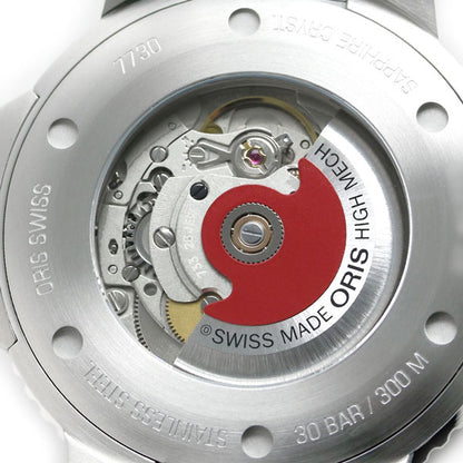 オリス 腕時計 アクイス デイト 43.5mm 01 733 7730 4135-07 4 24 64EB ORIS 時計 自動巻き  新品 733-7730-4135RDBK