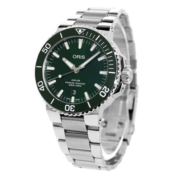 オリス 腕時計 アクイス デイト 43.5mm 01 733 7730 4157-07 8 24 05PEB ORIS 時計 自動巻き  新品 733-7730-4157M