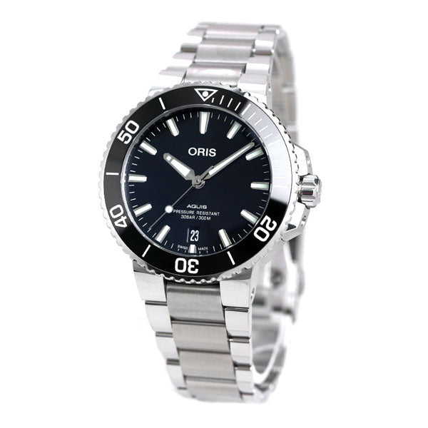 オリス 腕時計 アクイス デイト 39mm 01 733 7732 4134-07 8 21 05PEB ORIS 時計 自動巻き  新品 733-7732-4134M