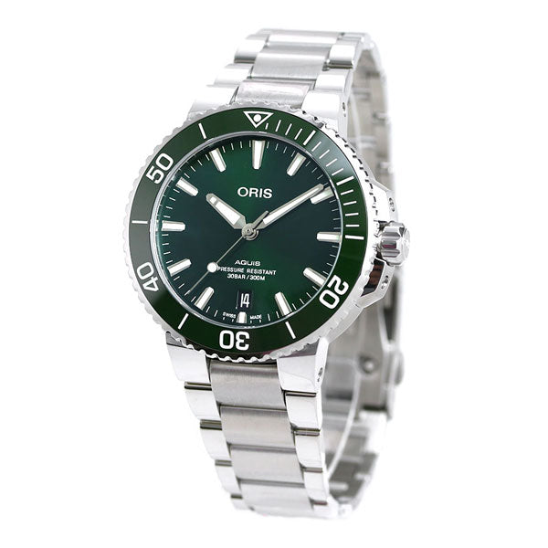 オリス 腕時計 アクイス デイト 39mm 01 733 7732 4157-07 8 21 05PEB ORIS 時計 自動巻き  新品 733-7732-4157M