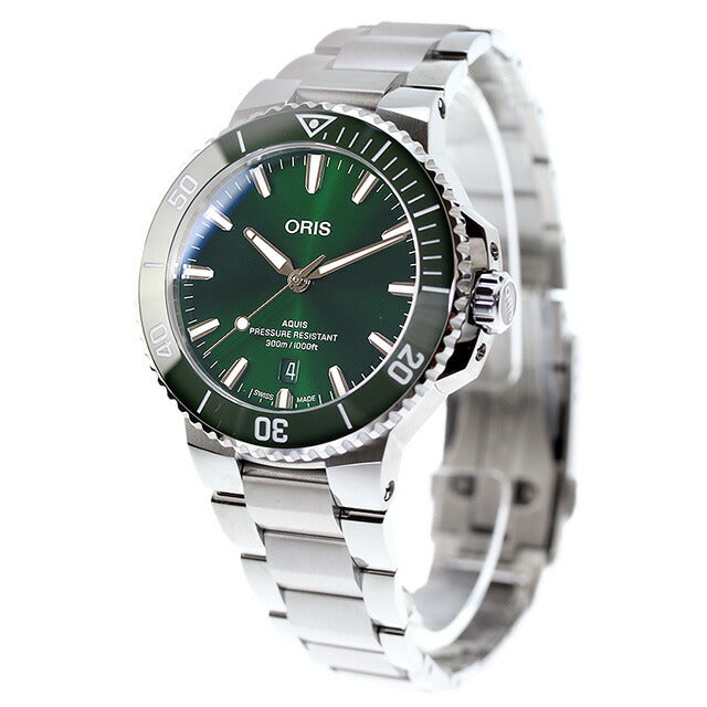 オリス 時計 アクイス デイト 41.5mm 01 733 7787 4157-07 8 22 04PEB ORIS 腕時計 自動巻き 新型 新品 733-7787-4157M