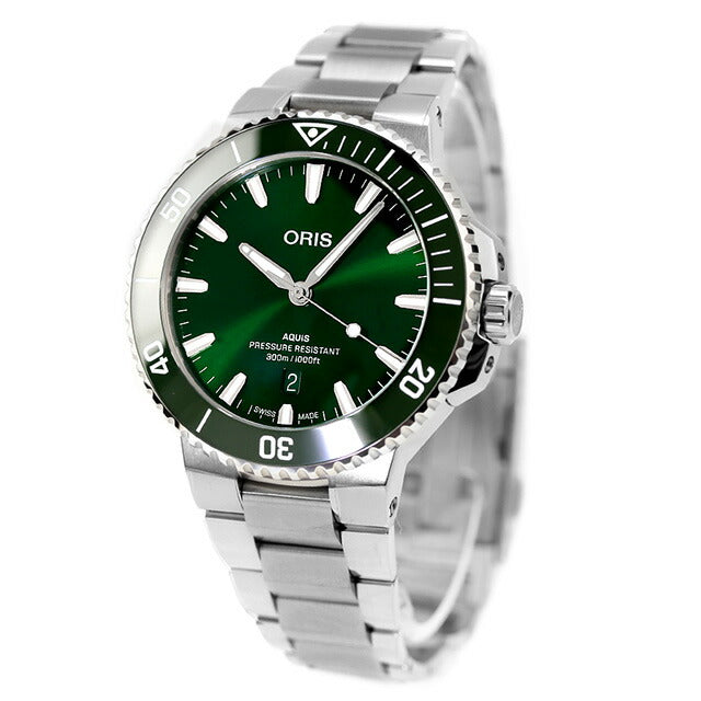 オリス 時計 アクイス デイト 43.5mm 01 733 7789 4157-07 8 23 04PEB ORIS 腕時計 自動巻き 新型 新品 733-7789-4157M