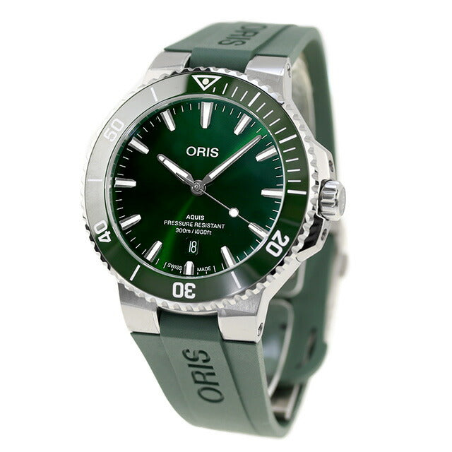オリス 腕時計 アクイス デイト 43.5mm 01 733 7789 4157-07 4 23 37FC ORIS 時計 自動巻き 新型 新品 733-7789-4157R