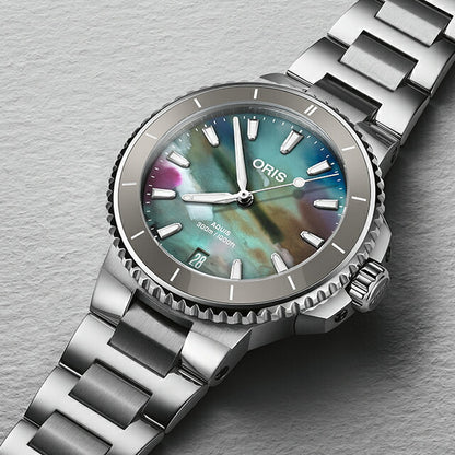 オリス 時計 アクイス デイト アップサイクル 36.5mm 01 733 7792 4150-07 8 19 05P ORIS 腕時計 自動巻き 新型 新品 733-7792-4150M