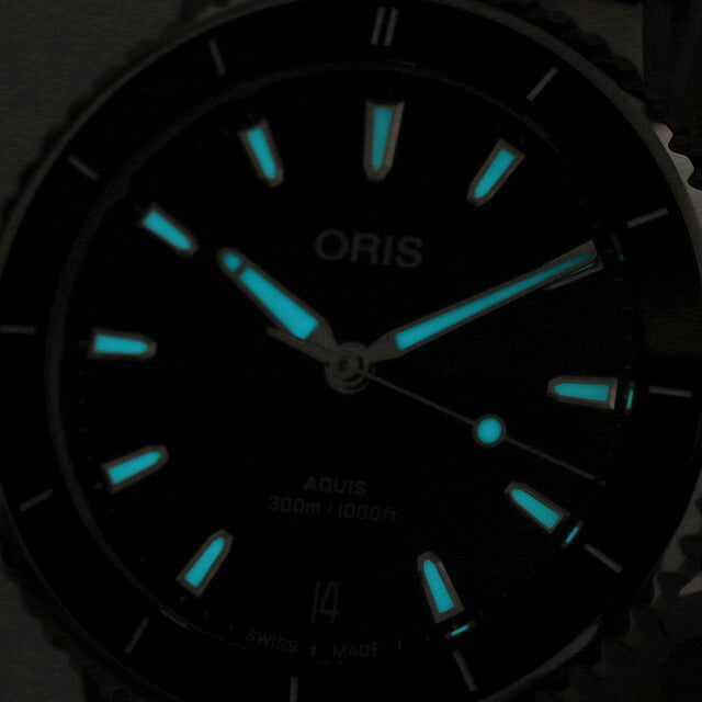オリス 腕時計 アクイス デイト 36.5mm 01 733 7792 4154-07 8 19 05P ORIS 時計 自動巻き 新型 新品 733-7792-4154M