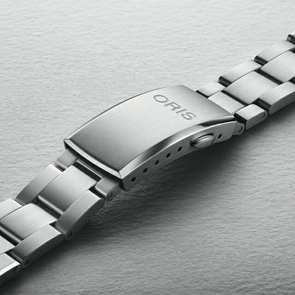 オリス ダイバーズ デイト 39mm 自動巻き 腕時計 ブランド メンズ 替えベルト ORIS 01 733 7795 4051-Set アナログ ブラウン スイス製 733-7795-4051-SET