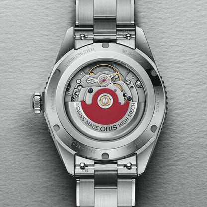 オリス ダイバーズ デイト 39mm 自動巻き 腕時計 ブランド メンズ 替えベルト ORIS 01 733 7795 4055-Set アナログ ブルー スイス製 733-7795-4055-SET