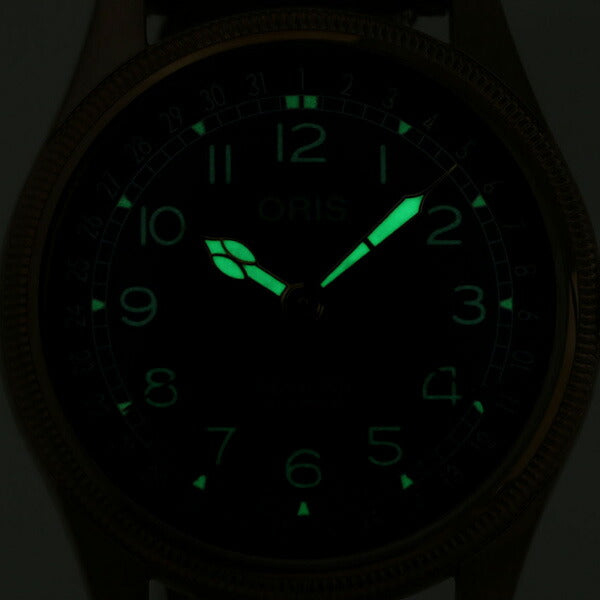 オリス 腕時計 ビッグクラウン ポインターデイト 40mm 80周年 記念モデル 01 754 7741 3167-07 5 20 58BR ORIS 時計 自動巻き ブロンズ 銅 新品 754-7741-3167LBR