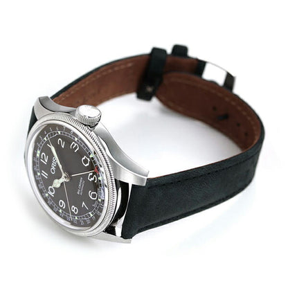 オリス 腕時計 ビッグクラウン ポインターデイト 40mm 01 754 7741 4064-07 5 20 65 ORIS 時計 自動巻き  新品 754-7741-4064LBK