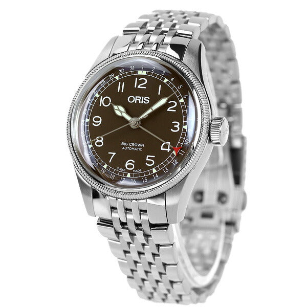 オリス 腕時計 ビッグクラウン ポインターデイト 40mm 01 754 7741 4064-07 8 20 22 ORIS 時計 自動巻き  新品 754-7741-4064M