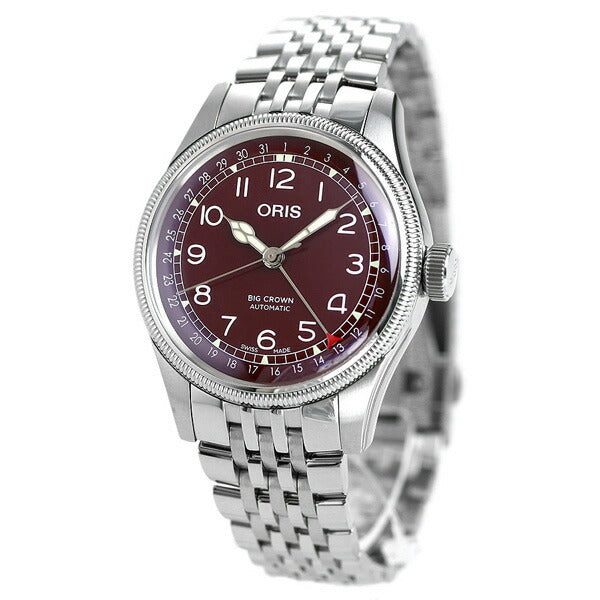 オリス 腕時計 ビッグクラウン ポインターデイト 40mm 01 754 7741 4068-07 8 20 22 ORIS 時計 自動巻き  新品 754-7741-4068M