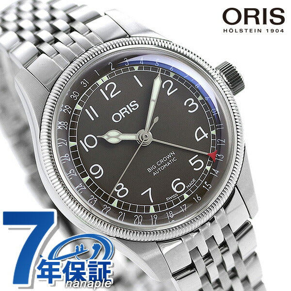 オリス 時計 ビッグクラウン ポインターデイト 36mm 01 754 7749 4064-07 8 17 22 ORIS 腕時計 自動巻き  新品 754-7749-4064M