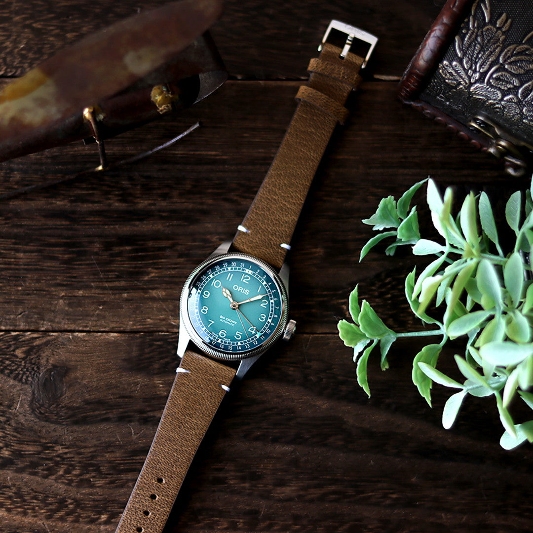 オリス 時計 ビッグクラウン ポインターデイト チェルボボランテ 38mm 01 754 7779 4065-Set 07 5 19 13 ORIS 腕時計 自動巻き  新品 754-7779-4065-SET
