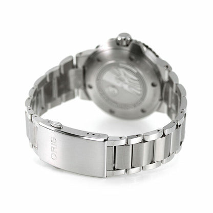 オリス 時計 アクイス ダットワット 限定モデル 43.5mm ポインタームーン 01 761 7765 4185-Set ORIS 腕時計 自動巻き  新品 761-7765-4185-SET