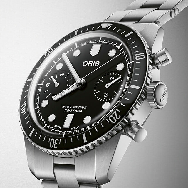オリス 時計 ダイバーズ65 クロノグラフ 40mm 01 771 7791 4054-07 8 20 18 ORIS 腕時計 自動巻き  新品 771-7791-4054MB