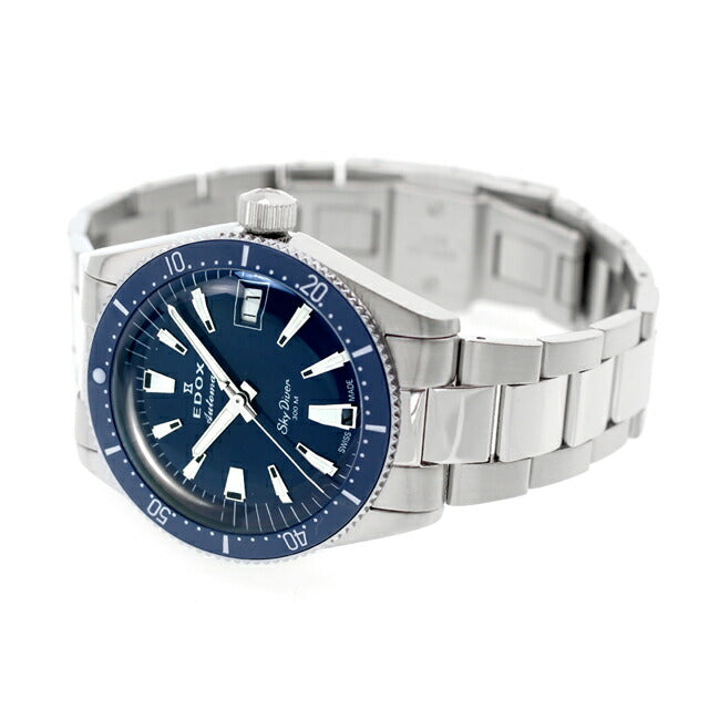 Edox Sky Diver 38 Date Automatic Automatic Watch Brand Men&