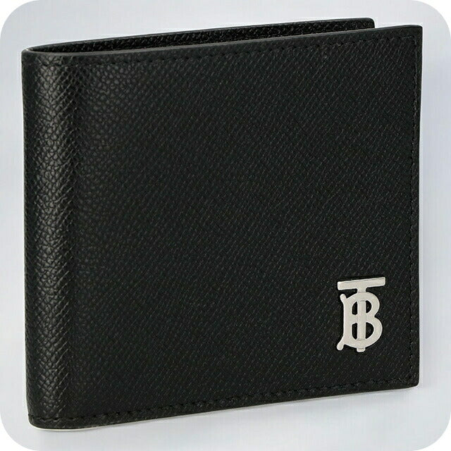 バ−バリ− 二つ折り財布 メンズ ブランド BURBERRY 8062680 ブラック 8062680