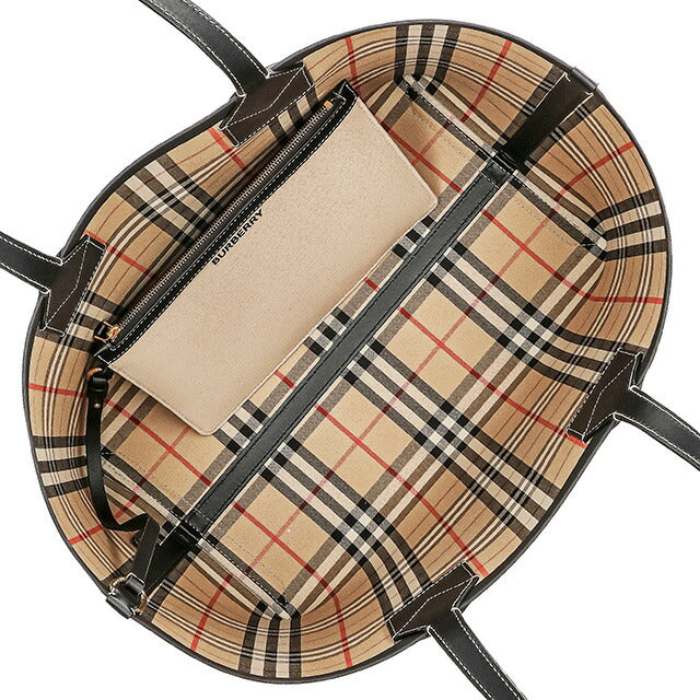 バ−バリ− トートバッグ レディース ブランド BURBERRY 8063121 ベージュ 8063121