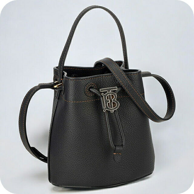 バ−バリ− ハンドバッグ レディース ブランド BURBERRY 8066182 ブラック 8066182