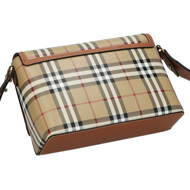 バ−バリ− ショルダーバッグ レディース ブランド BURBERRY チェック 8066226 ベージュ 8066226