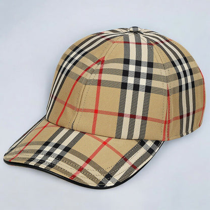 バ−バリ− キャップ メンズ ブランド BURBERRY 8068041 M ベージュ 8068041-M