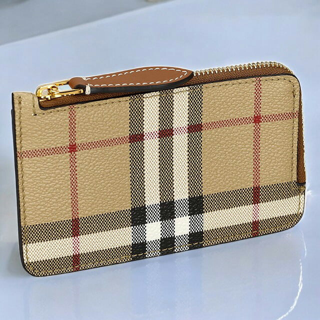 バ−バリ− コインケース レディース ブランド BURBERRY チェック 8070419 ベージュ 8070419