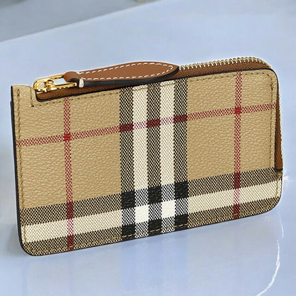 バ−バリ− コインケース レディース ブランド BURBERRY チェック 8070419 ベージュ 8070419