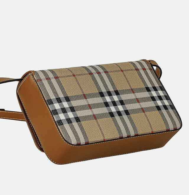 バ−バリ− ショルダーバッグ レディース ブランド BURBERRY チェック 8070421 ベージュ 8070421