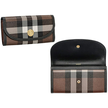 バ−バリ− 長財布 メンズ ブランド BURBERRY チェック 8072668 ブラウン 8072668