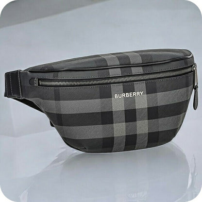 バ−バリ− ボディバッグ メンズ レディース ブランド BURBERRY 8073267 ブラック 8073267