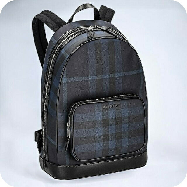 バ−バリ− リュック メンズ レディース ブランド BURBERRY チェック 8073269 ブラック 8073269