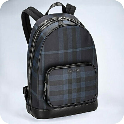 バ−バリ− リュック メンズ レディース ブランド BURBERRY チェック 8073269 ブラック 8073269